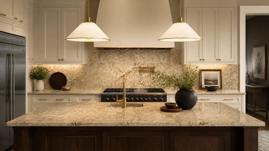 Warmth & Durability: Why Z Brown Granite is Outperforming Synthetics in High-End Kitchens 1 Warmth & Durability: Why Z Brown Granite is Outperforming Synthetics in High-End Kitchens - 1