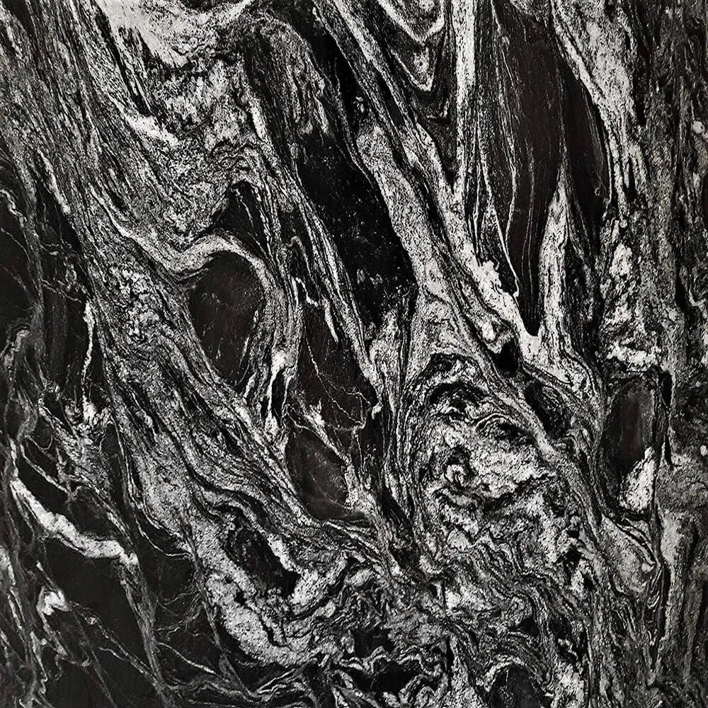 Leathered Black Forest Granite: Why This Texture is Taking Over Global High-End Interiors 5 Black Fusion: A dramatic alternative to Black Forest Granite