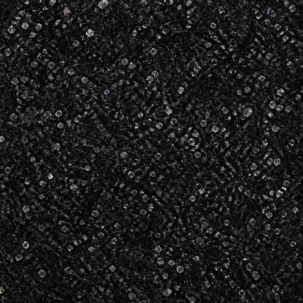 Absolute Black vs. Black Pearl Granite: Which Is Better For Your Project? 2 Black Pearl Granite Close-up