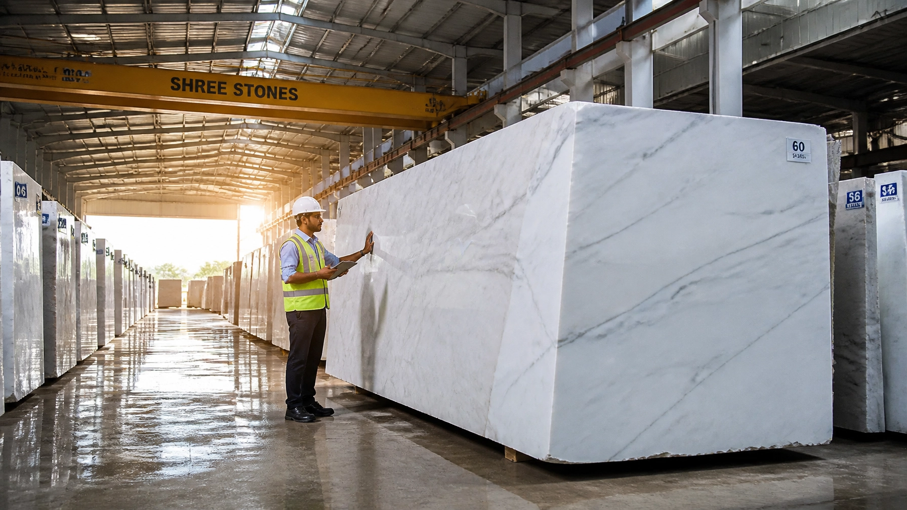 Marble Blocks Inspection