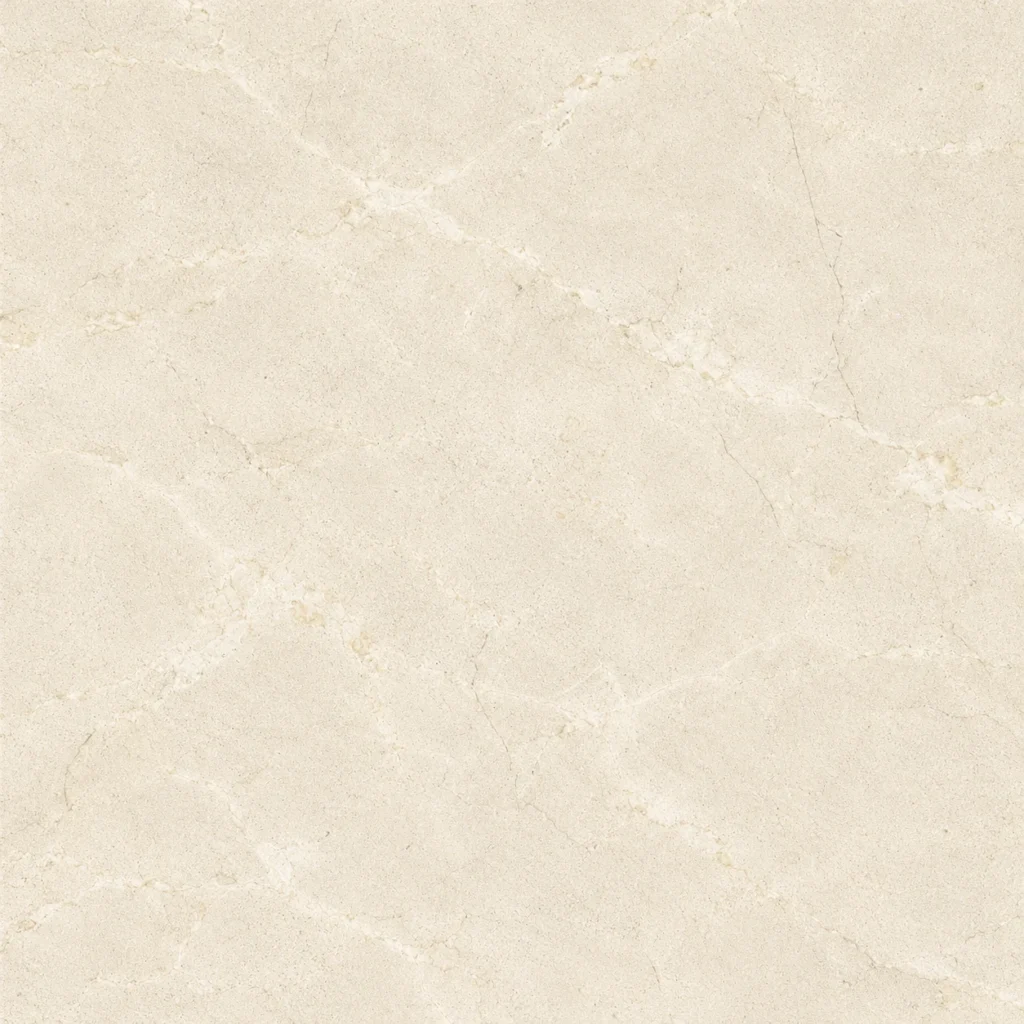 Crema Marfil marble close-up: soft even cream with faint veins